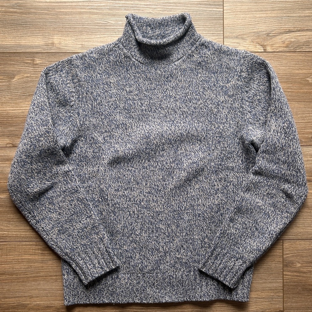 Todd Snyder | Wool Fishermen Turtleneck Sweater (Small) - Picture 9 of 9